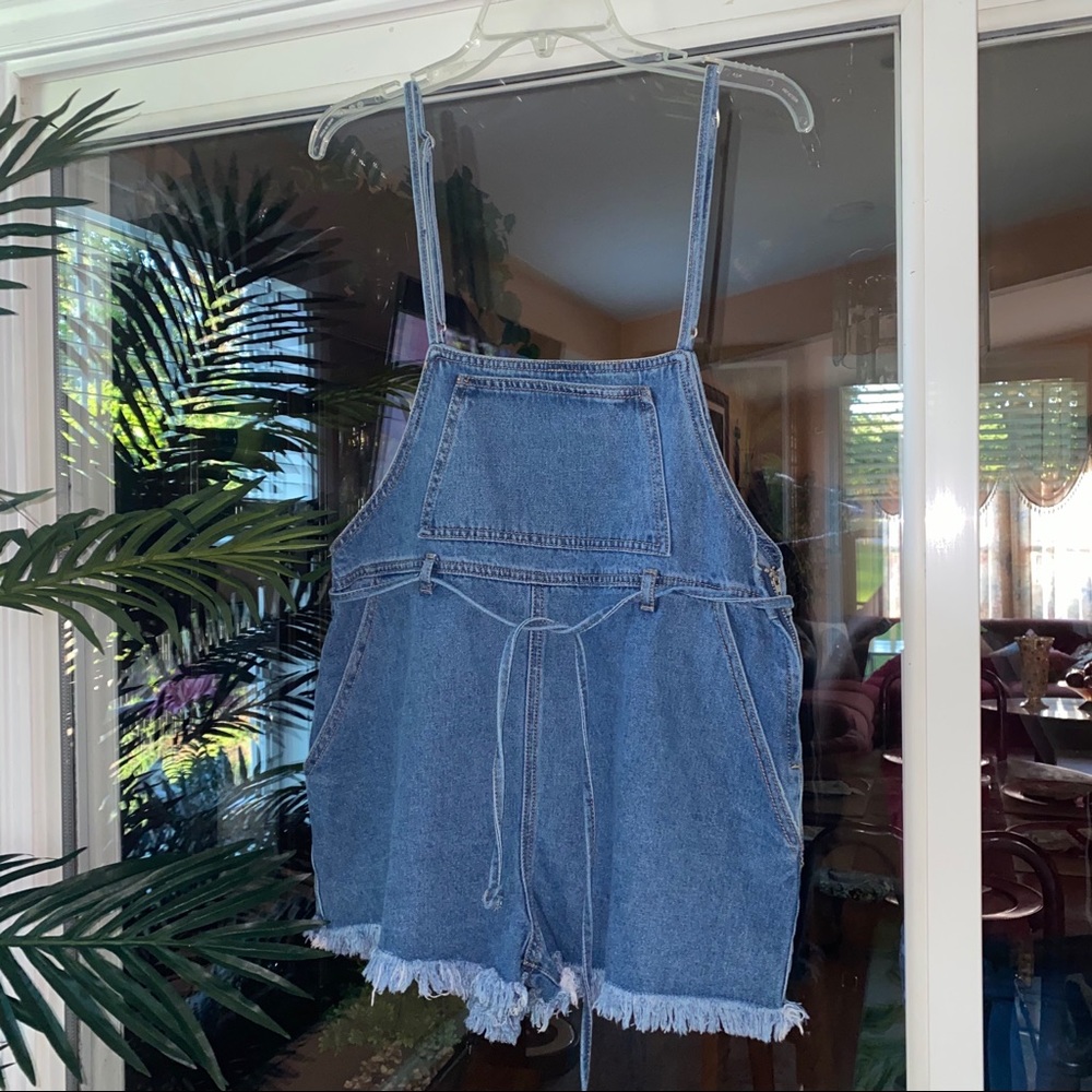Forever 21 Overall Shorts